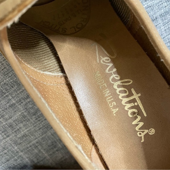 VINTAGE (60’s) Revelations Beige Shoes Size 10 M New - Picture 3 of 7